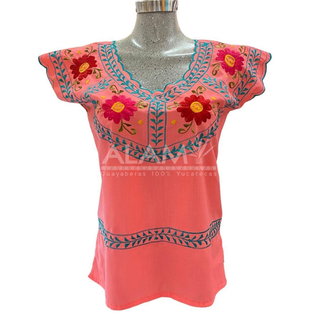 Blusa Yessi – Guayaberas 100% Yucatecas ALAM – Tradición y Elegancia